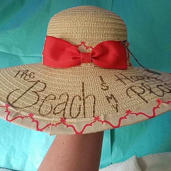 Floppy beach hat - Picture 4 of 12